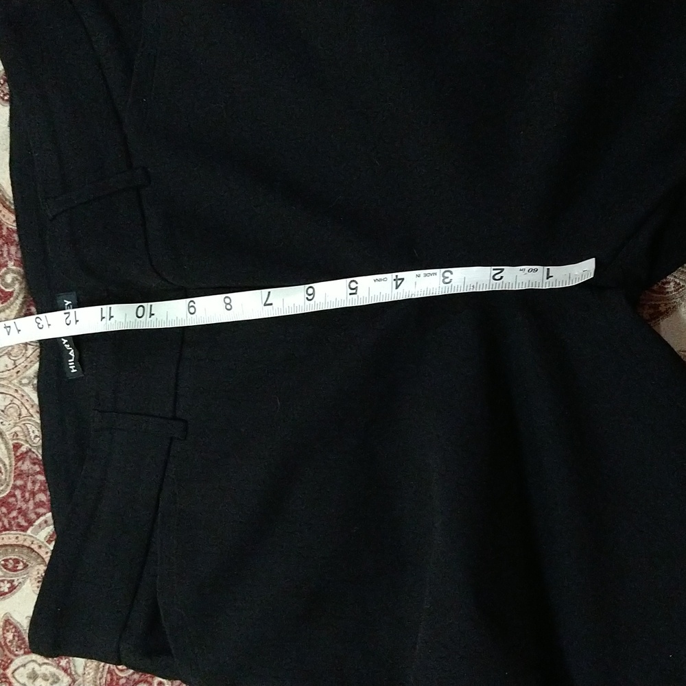 ✨ Hilary Radley Black Textured Dress Pants – Women’s Size 10 ✨ - Picture 12 of 16